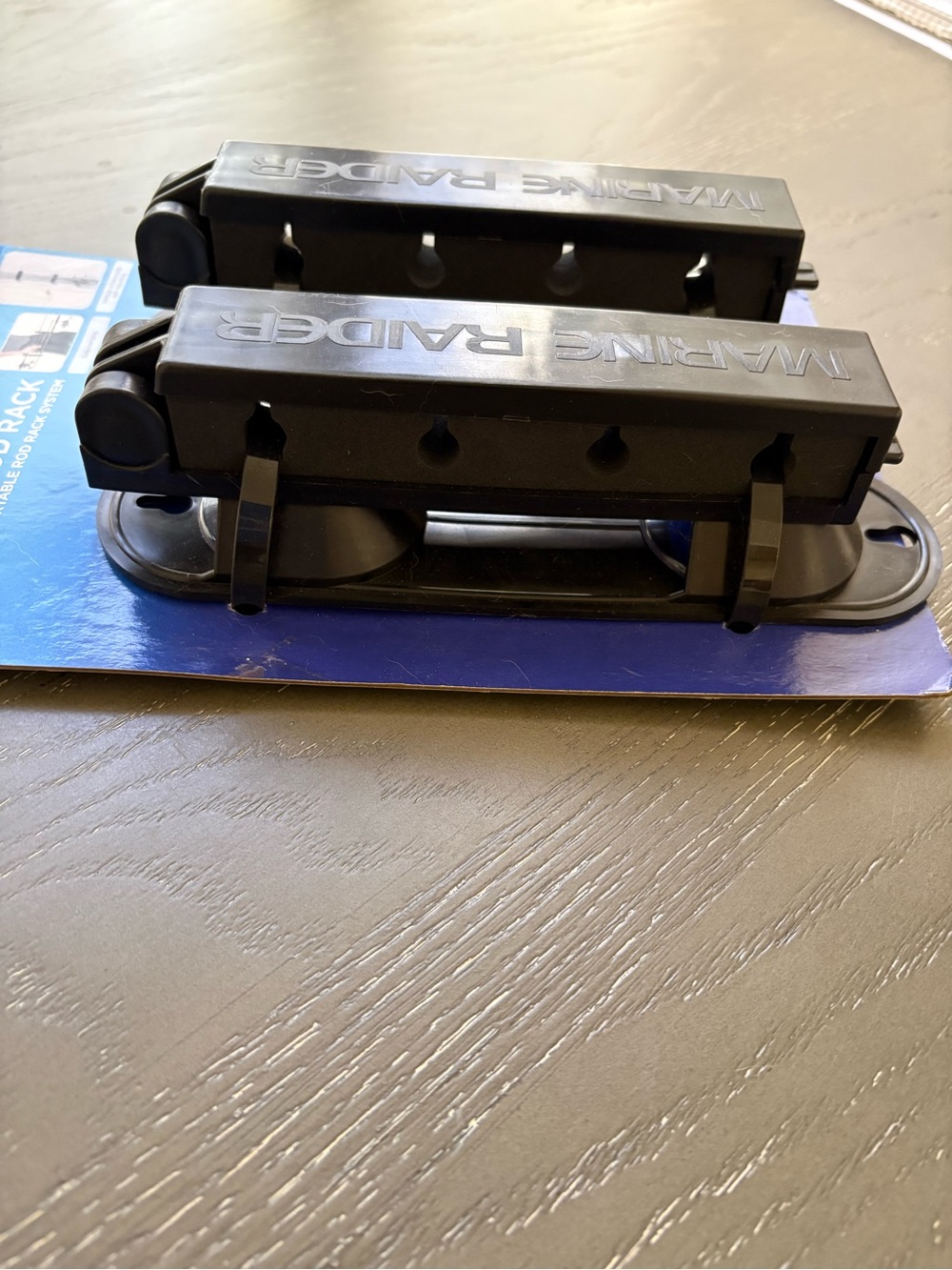 Portable Fishing Rod Rack - Black - Picture 2 of 3